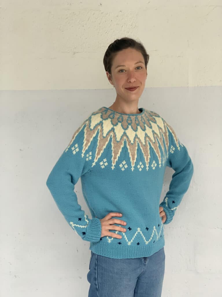 Beryl Jumper for Manx Museum